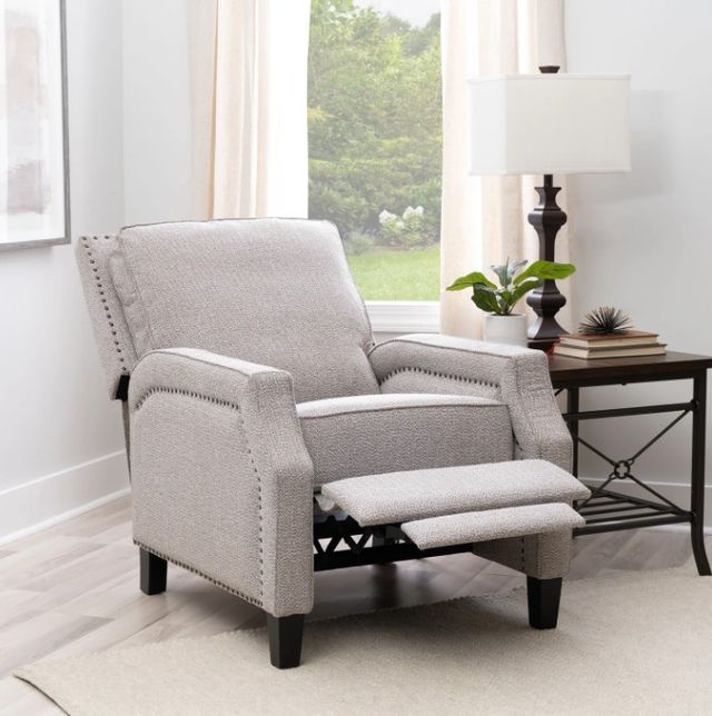 Powell® Portico Coconut Manual Recliner-2