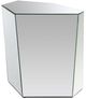 Coaster® Capella 2-Piece Silver Mirrored Occasional Table Set-2