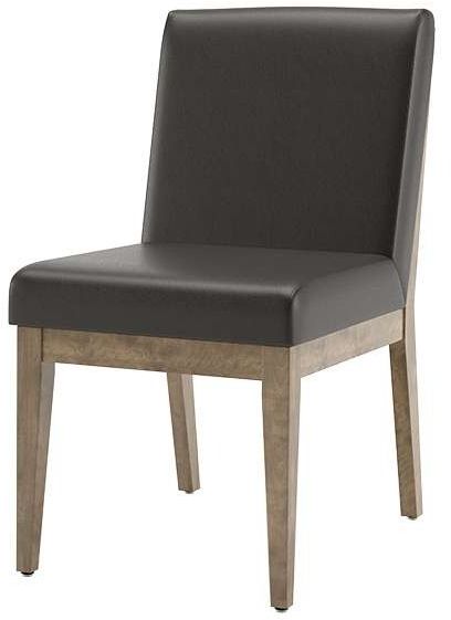 Canadel® Canadel Modern Pecan Washed Upholstered Side Chair-0