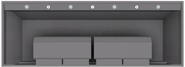 Vent-A-Hood® Designer Series 66" Gunsmoke Wall Mounted Range Hood-3