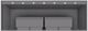 Vent-A-Hood® Designer Series 66" Gunsmoke Wall Mounted Range Hood-3