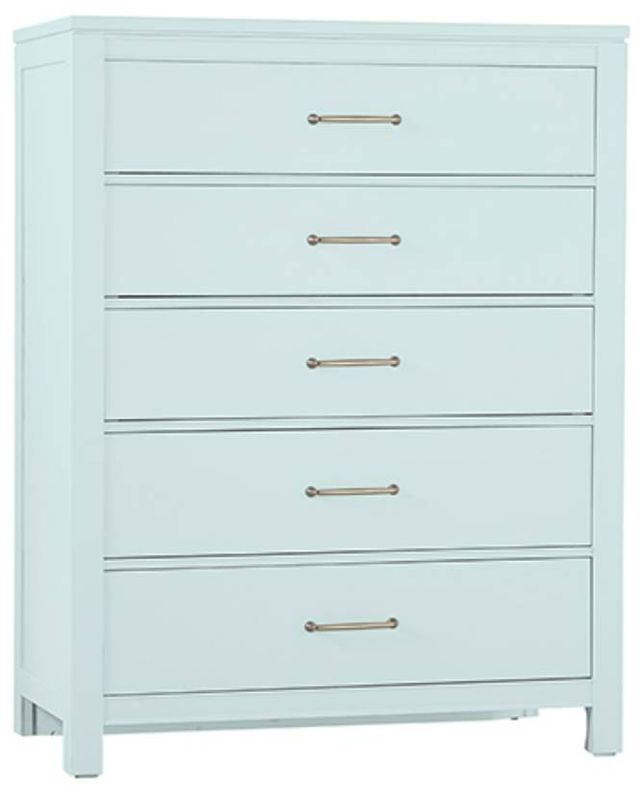 Vaughan-Bassett Tide & Timber Blue Maple 5-Drawer Chest-0