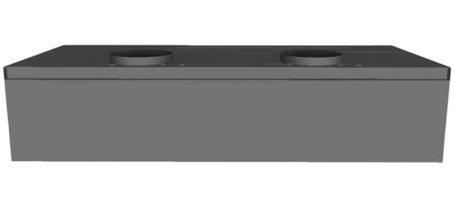Vent-A-Hood® 54" Gunsmoke Wall Mounted Range Hood-0