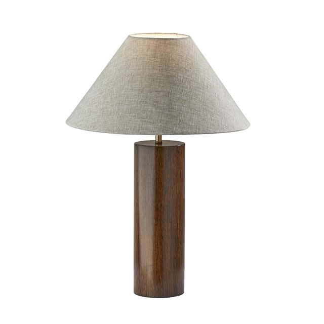 Adesso® Martin Walnut Table Lamp-0