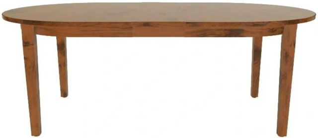 Mavin Customizable 48" x 72" Oval Extendable Dining Table with 12" Leaf-1