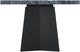 Elements International Beckley Dark Espresso Dining Table with Dark Marble Top-2