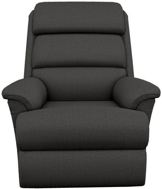 La-Z-Boy® Astor Charcoal Power Rocking Recliner with Headrest and Lumbar-1