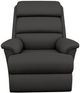 La-Z-Boy® Astor Charcoal Power Rocking Recliner with Headrest and Lumbar-1