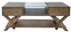 Liberty Furniture Lennox Weathered Chestnut Display Cocktail Table-4