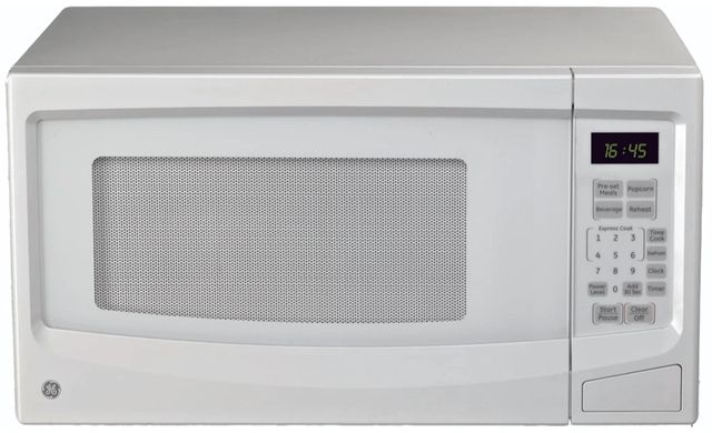 GE® 1.1 Cu. Ft. White Countertop Microwave-0