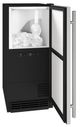 U-Line® Stainless Solid 15" Clear Cube Ice Maker -1