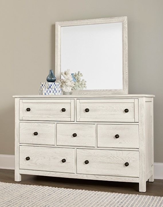 Artisan & Post by Vaughan-Bassett Weathered White Dresser-2