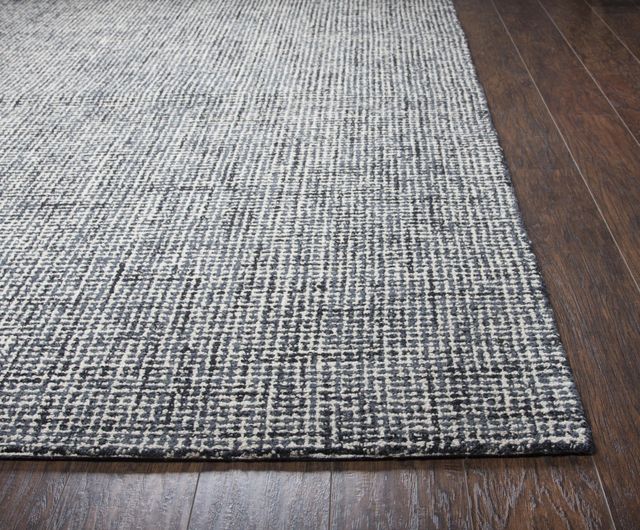 Rizzy Home Brindleton Black 2'6" x 8' Runner Rug-3