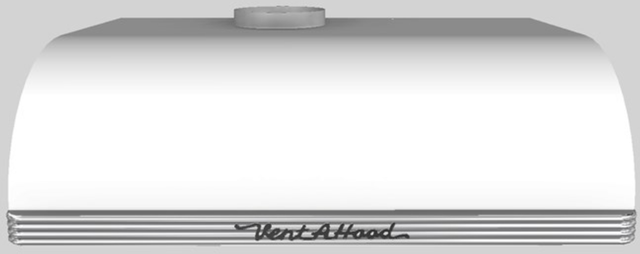 Vent-A-Hood® 30" White Retro Style Under Cabinet Range Hood