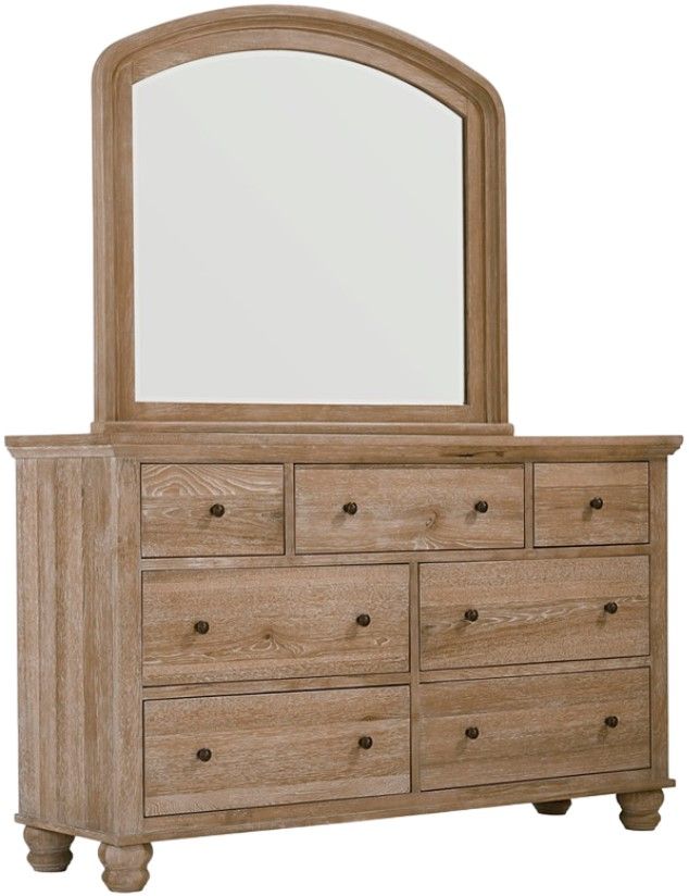 aspenhome® Cambridge Modern Khaki Double Dresser-1