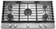 KitchenAid® 36'' Stainless Steel Gas Cooktop-1