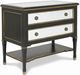 Century® Monarch Barrington Antique Gold/Black Nightstand-0