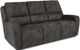 Flexsteel® Aiden Grey Power Reclining Sofa with Power Headrests-0