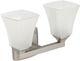 Moen® Voss™ Brushed Nickel Two Globe Bath Light-1