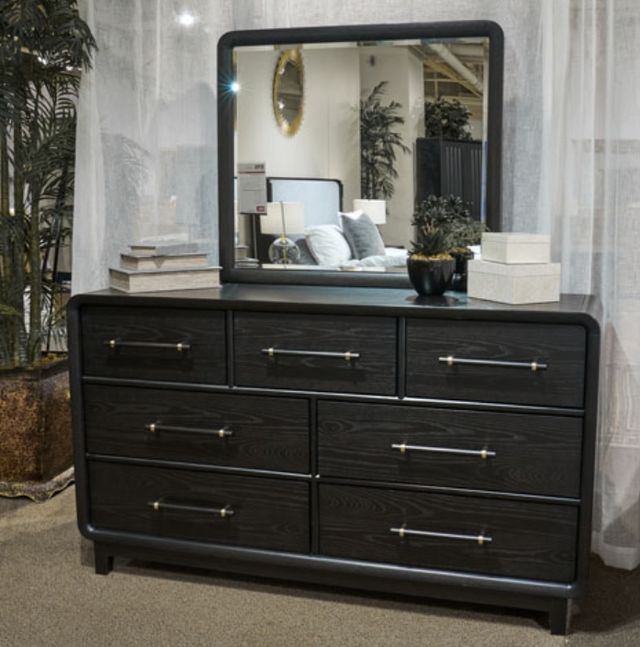 Signature Design by Ashley® Rylandyn Black Dresser and Mirror-1
