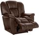 La-Z-Boy® Maverick Dark Chocolate Leather Manual Wall Recliner-4