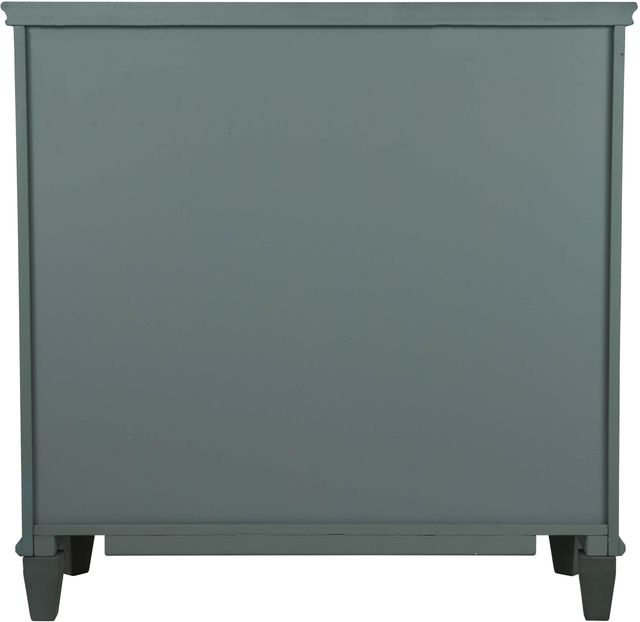 Signature Design by Ashley® Mirimyn Antique Teal Accent Cabinet-2