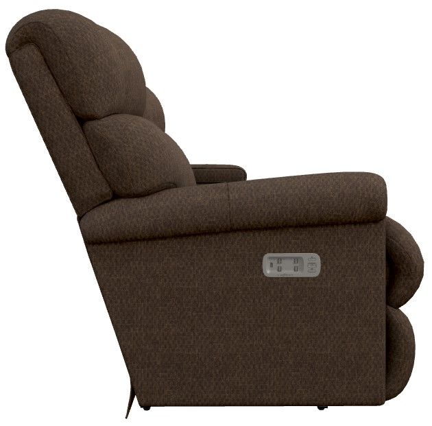 La-Z-Boy® Pinnacle Espresso Power Wall Reclining Loveseat with Console, Headrest, and Lumbar-3
