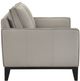 New Classic® Home Furnishings Aaron Leather Mist Gray Loveseat-3