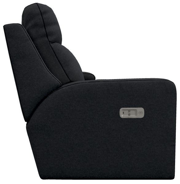 La-Z-Boy® Emmons Storm Power Reclining Loveseat with Console and Headrest-2