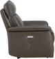 Homelegance® Maroni Brown Power Recliner with Power Headrest-4