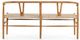 Magnolia Home by Joanna Gaines Lennox Brown/White Dining Bench-3