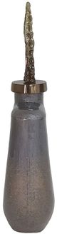 A & B Home Silver Lidded Bottle -2