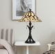 Cal® Lighting & Accessories Tiffany Dark Bronze Table Lamp-3