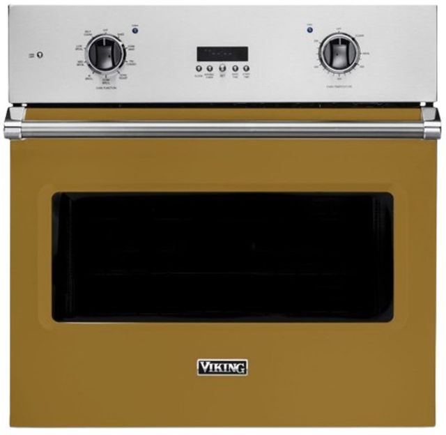 Viking® 5 Series 30" Golden Hour Single Electric Built In Oven-0