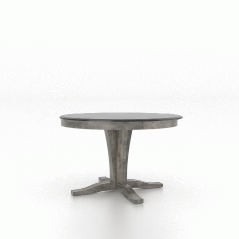 Canadel Customizable Gourmet 48" VR Round Pedestal Dining Table-2