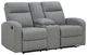 Signature Design by Ashley® Moreau Place Sterling Double Manual Reclining Loveseat with Console-0