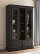 Signature Design by Ashley® Chadworth Black/Brown Curio-1