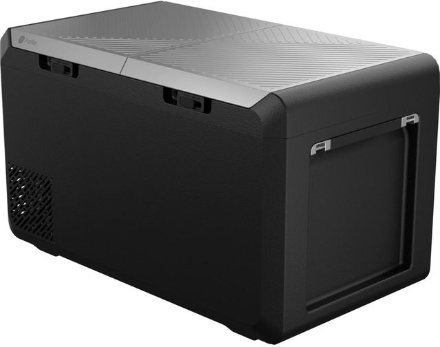 GE Profile™ 75 L Black/Concrete Gray Electric Cooler -1