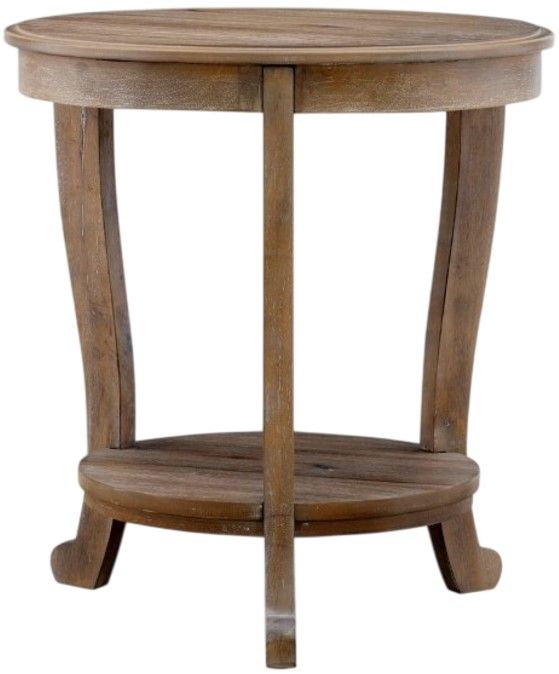 Powell® Marissa Natural Accent Side Table-4