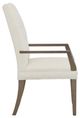 Fairfield® Customizable Entree Dining Concave Tall Button Back Arm Chair-2