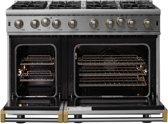 Viking® 5 Series 48" Stainless Steel Pro Style Gas Range-1