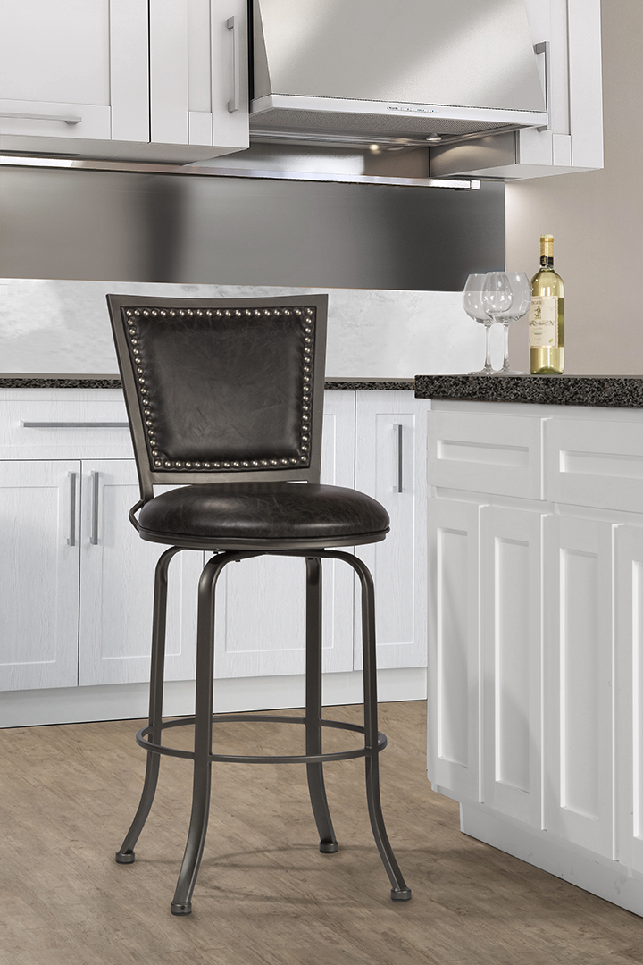 Hillsdale Furniture Belle Grove Swivel Counter Stool - Thumbnail 2