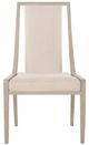 Bernhardt Axiom Beige/Linear Gray Side Chair-0