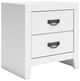 Signature Design by Ashley® Binterglen White 2-Drawer Nightstand-0