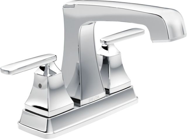 Delta Ashlyn® Chrome 2-Handle Centerset Bathroom Faucet with Pop-Up Drain-0