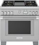 CLOSEOUT Thermador® Pro Grand® 36" Stainless Steel Freestanding Natural Gas Range-0