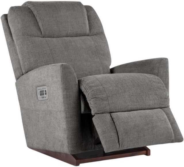 La-Z-Boy® Sparrow Truffle Power Rocking Recliner with Headrest and Lumbar-4