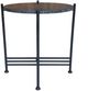 A & B Home Argus Black Marble Table-1