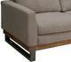 International Furniture Direct Mita Beige Loveseat-2