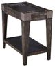 Horizon Home® Graffiti Black Side Table-0